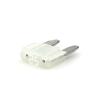 protectron mini blade fuse-25 amppack of 100 fuses