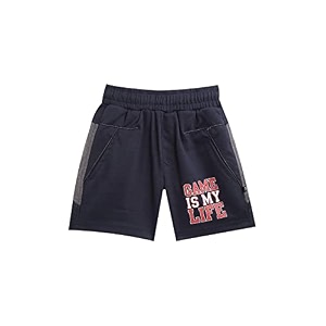 Proteens Boys Printed Shorts Pack of 1-Navy