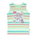 Proteens Girls Green Printed Round Neck T-Shirts