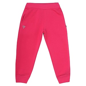 Proteens Girls Solid Fuchsia Fleece Track Pants
