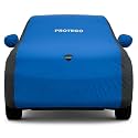 PROTEGO Prime Series India's 1st Anti-Tear Car Cover for Chevrolet Sail UVA Hatchback | All Weather Protection | 100% Waterproof, Windproof &amp; Hail Resistant | 2-Year Warranty | Blue + Black