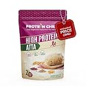 Protein Chef High Protein Atta (2 Kg) | 5.5 gms Protein Per Roti | 7 Supergrains Blend including Chickpea Flour, Soy, Chakki Atta | Good for entire Family | Tastes like regular Multigrain Atta Roti