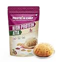 Protein Chef High Protein Atta (500 g) | 5.5 gms Protein Per Roti | 7 Supergrains Blend including Chickpea Flour, Soy, Chakki Atta | Good for entire Family | Tastes like regular Multigrain Atta Roti