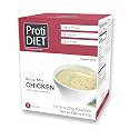 ProtiDIET High Protein Soup Mix, Low Carb & Sugar - Flavored Chicken, 7ct