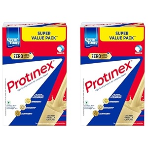 protinex health supplement and nutritional protein mix for adults 1 kg creamy vanilla flavor bib with 25 vital nutrients to support strength immunity amp active life - pack of 2