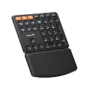 ProtoArc EK04 N Ergonomic Wireless Number Pad with Wrist Rest - Black