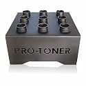 Protoner 9 Barbell Holder, Vertical Barbell Holder Storage For 9 Barbells For Gym Fits 2inch 50mm Olympic Bars, Hex Trap Bar, Multi-Grip, & Curl Bars Stand Rack, Rack for Olympic Bar