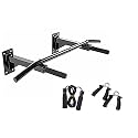 Protoner Combo of wall mounting chinup Bar, Rope & Hand Grip