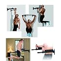 Protoner Wall Mounting Combo of Dips and Chin Up Bar With Fitness Acc..