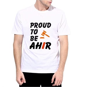 Proud to be Ahir Graphic Printed T-Shirt