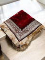 PROURBAN Velvet Self Design Maroon Women Dupatta