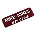 Providence Engraving Custom Engraved Name Tags, Personalized Name Tag