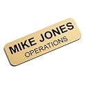 Providence Engraving Custom Engraved Name Tags, Personalized Name Tag