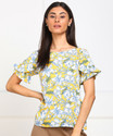 PROVOGUE Casual Floral Print, Printed Women Multicolor Top