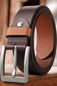 PROVOGUE Men Formal Casual Party Brown Genuine