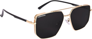 provogue uv protection wayfarer sunglasses 56 for men  women black