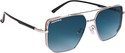 PROVOGUE UV Protection, Gradient Wayfarer Sunglasses (56) (For Men & Women, Blue, Green)