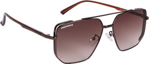 provogue uv protection gradient wayfarer sunglasses 56 for men  women brown