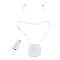 PROW Wireless TV Headphones for Seniors, Neckband Semi-in-Ear TV with Independent L/R Volume Adjustment, Large Buttons, Lightweight, Support USB/Optical/RCA/3.5mm Connections for Most TVs
