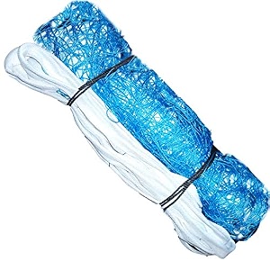 prozone volleyball heavy nets for practice and tournament for national and international court games blue 2mm