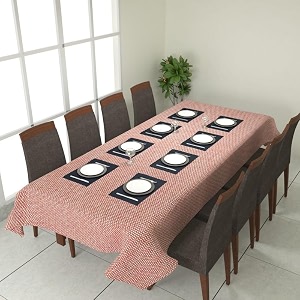 prozone washable jute table coverheat resistant table cover for kitchen tabledining table wedding party11034 length x 5034 widthmahroon