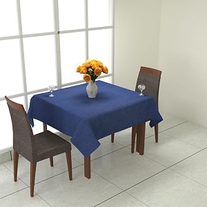 prozone washable jute table coverheat resistant table cover for kitchen tabledining table wedding party4034 length x 4034 widthroyal blue