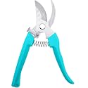 Flower Scissor, Floral Shear for Cutting Fresh Flowers (Blue, 1 Pack)