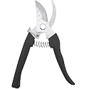 Flower Scissor, Floral Shear for Cutting Fresh Flowers (Black, 1 Pack)