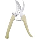 Flower Scissor, Floral Shear for Cutting Fresh Flowers (Yellow, 1 Pack)