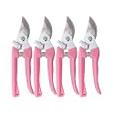 Flower Scissor, Floral Shear for Cutting Fresh Flowers (Pink, 4 Pack)