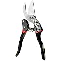 Pruning Shears for Landscape Plant Trimming and Garden Maintenance, Heavy Duty Bypass Clippers with Sharp Blade and Safety Lock Handle (Black, 8.27 × 1.77 in)