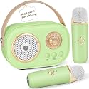 PRUNUS C20 Mini Karaoke Machine,Valentines Day Gifts Her Him Kids Mens