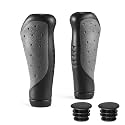 PRUNUS No-Slip Soft Rubber Bike Handlebar Grips Universal for Bicyble