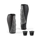 PRUNUS No-Slip Soft Rubber Bike Handlebar Grips Universal for Bicyble