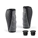 PRUNUS No-Slip Soft Rubber Bike Handlebar Grips Universal for Bicyble
