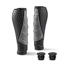 PRUNUS No-Slip Soft Rubber Bike Handlebar Grips Universal for Bicyble