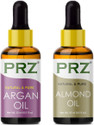 PRZ Combo of Argan oil and Almond oil (Each 15ML ) (15 ml)