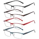 Przene Reading Glasses for Men Women Blue Light Blocking Readers