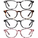 Przene Reading Glasses for Men Women Blue Light Blocking Readers