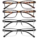 Przene Reading Glasses for Men Women Blue Light Blocking Readers