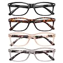 Przene Reading Glasses for Men Women Blue Light Blocking Readers