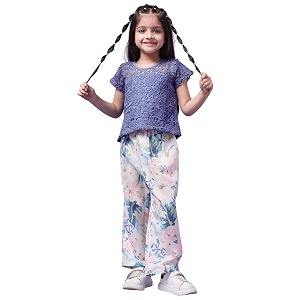 PS PEACHES Girls Pant Set