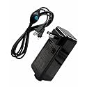 PS1L-A29018-2 Adjustable Bed Power Supply Adapter Fits for Richmat Adjustable Bed, with 2 Prong Plug & Female 01-Pin, 7.5 ft Power Cord with Male 01-Pin & 4 Pin