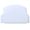 Replacement Battery Back Cover Case for PSP2000 PSP3000 Protective Case Battery Back Cover for PSP 2000 3000 (White)