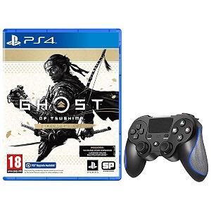 ghost of tsushima director39s cut ps4  ps4 wireless controller - bluetooth six-axis audio led indicator