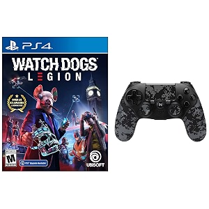 ps4 watch dogs legion ps4nitho adonis - controller compatible with ps4 wireless gamepad with joystickrumble amp motion controlheadphone jack compatible with playstation 4 camo