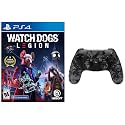 PS4 watch dogs legion (PS4)+Nitho ADONIS - Controller Compatible with PS4, Wireless Gamepad with Joystick/Rumble & Motion Control/Headphone Jack Compatible with Playstation 4, Camo