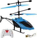 Psb Kids PlasticRemote Control and Hand Sensor Rechargeble Flying Unbreakable Helicopter Toys for Kids (Blue) Induction Type 2-in-1 Flying Indoor Helicopter with Remote(Multicolor) (Blue)