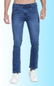 PSI Men Regular Mid Rise Dark Blue Jeans
