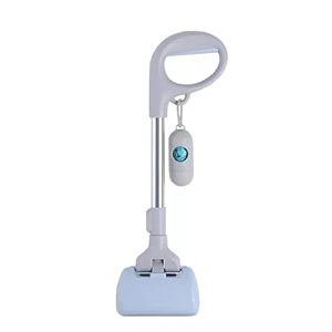 psk pet mart pet pooper scooper 11 inch length portable handle cleaning pickup clip poop scoop for dog and cat animal waste color may vary11 inch scooper